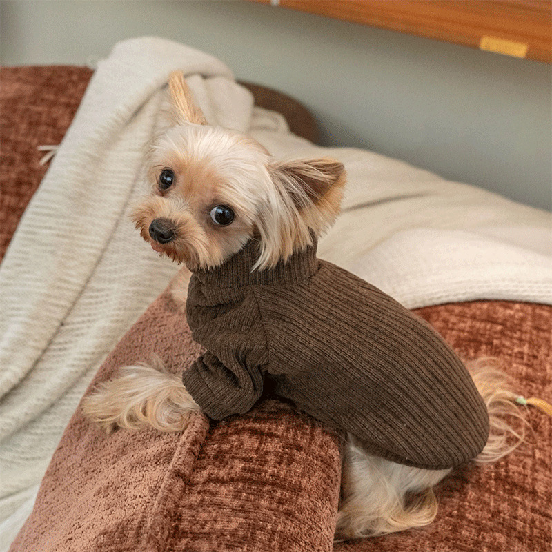 Fenipate FP-100702 Autumn Winter Cotton Sweater for Hairless Cats Sphynx Pet Clothes