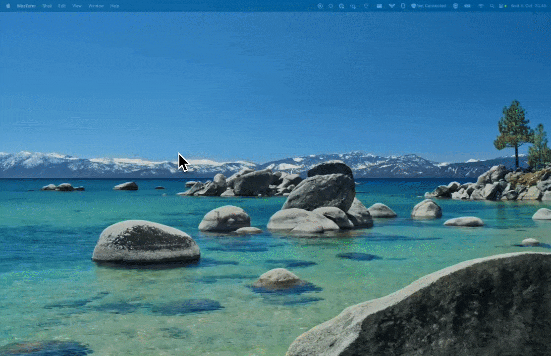 Second screen feature