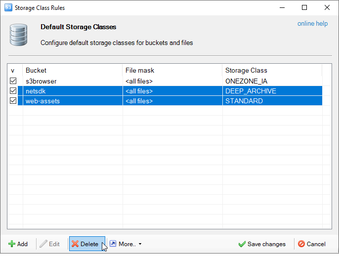 Delete Default Storage Classes