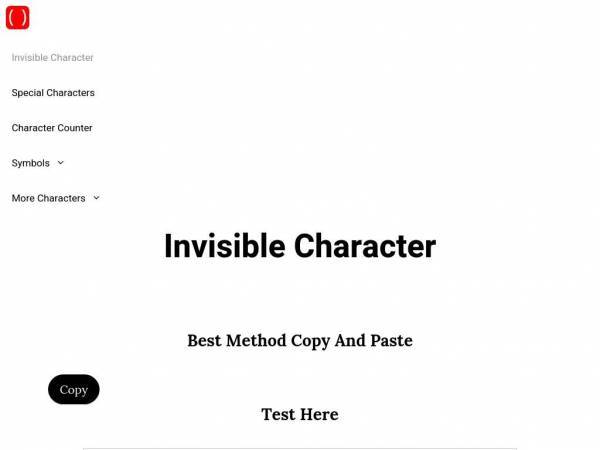 invisiblecharacter.net