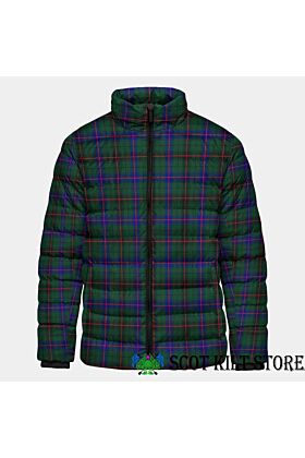 Clan Davidson Modern Scottish Tartan Padded Jacket -
