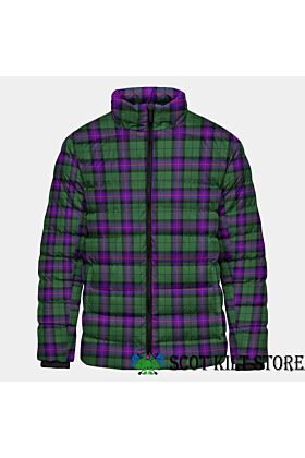 Clan Armstrong Modern Scottish Tartan Padded Jacket -