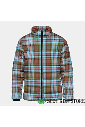 Clan Anderson Ancient Scottish Tartan Padded Jacket -