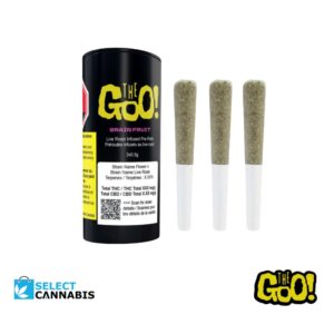 The Goo! | Brain Fruit Live Rosin Infused Pre-Rolls | 3x0.5g