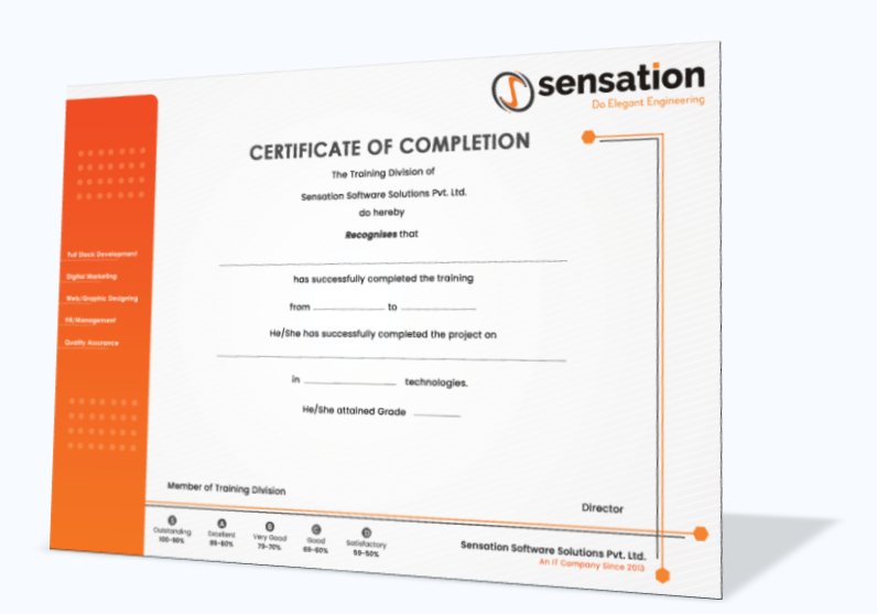 certificate of completion
