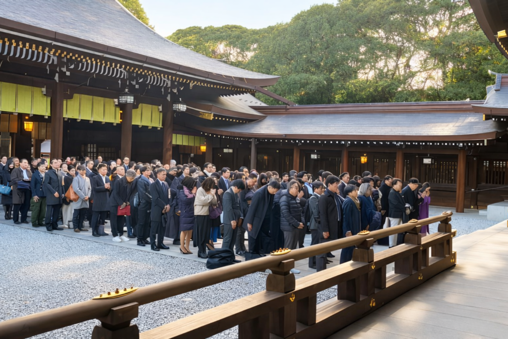 【明治神宮】正式参拝  千夜賀風 日本刀・薙刀試斬演武
