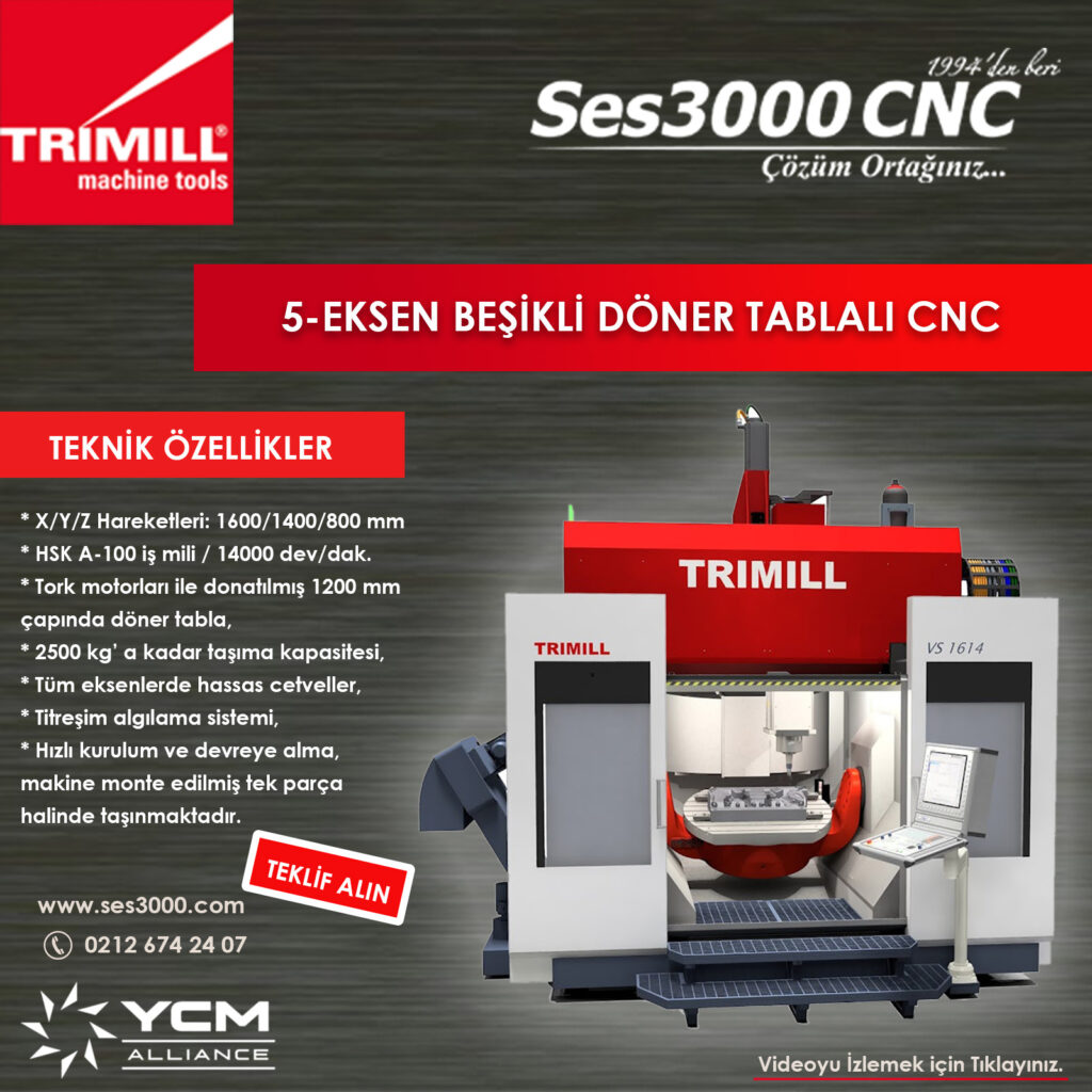 TRIMILL VS1614 – MAKTEK FUAR KAMPANYASI
