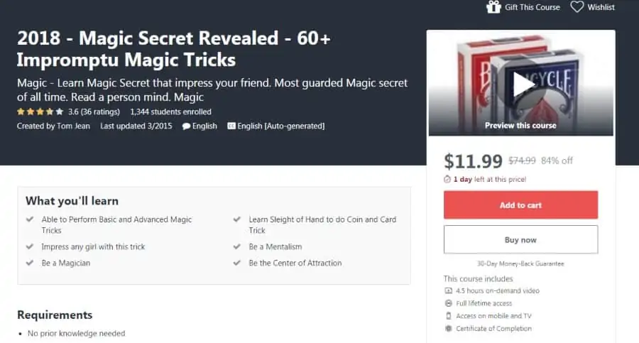 2018 - Magic Secret Revealed - 60+ Impromptu Magic Tricks 2018 - Magic Secret Revealed - 60+ Impromptu Magic Tricks