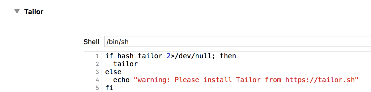 Xcode Build Phase Run Script