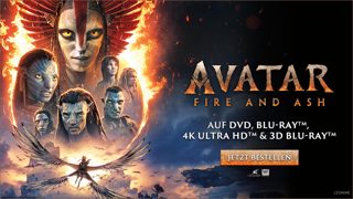 Avatar: Fire and Ash | Heimkino-Start auf DVD, Blu-ray und 4K UHD sowie als limitiertes Steelbook in 4K UHD und 3D Blu-ray | Anzeige