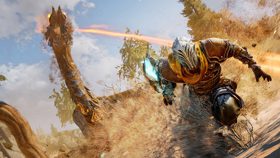 パフォーマンスに難ありながら、砂上のサーフィンや変幻自在の武器を用いたバトルなどは魅力 砂漠を舞台にした狩りゲー『Atlas Fallen』 (Preview Atlas Fallen)