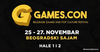 GAMES.CON, najveći i najpopularniji festival gejminga i pop kulture u regionu počinje 25. novembra!
