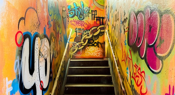 Graffiti Stairwell