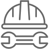 Construction White Icon