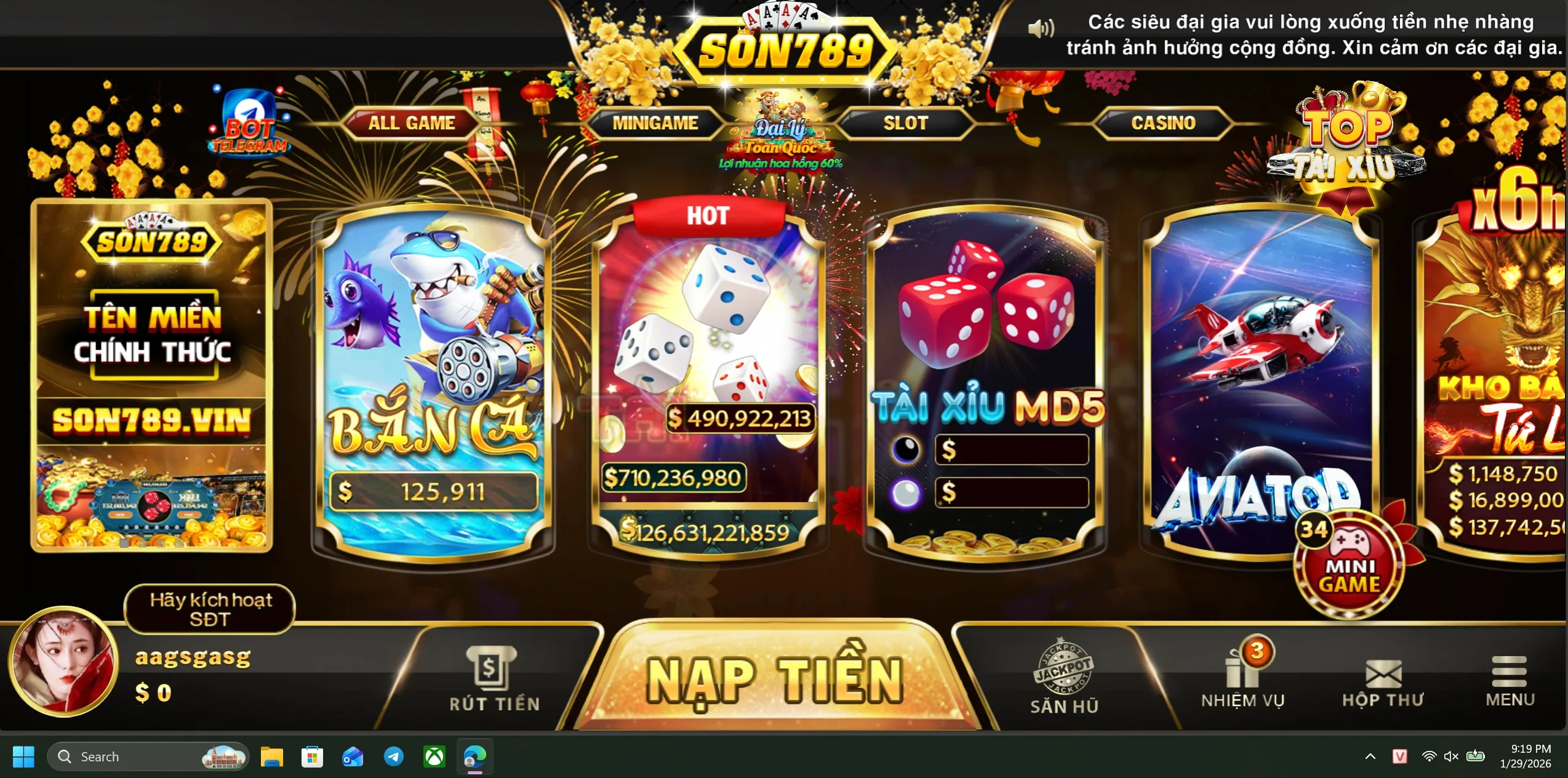 Giao Diện Son789