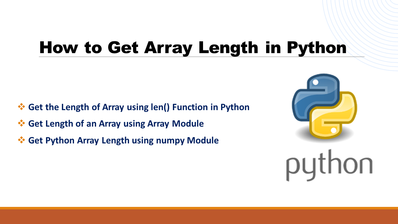 You are currently viewing How to Get Array Length in Python