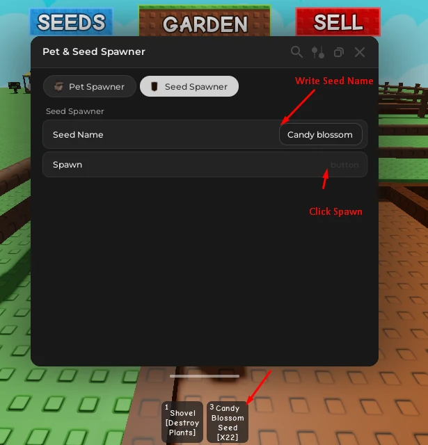 Rayfield spawner script