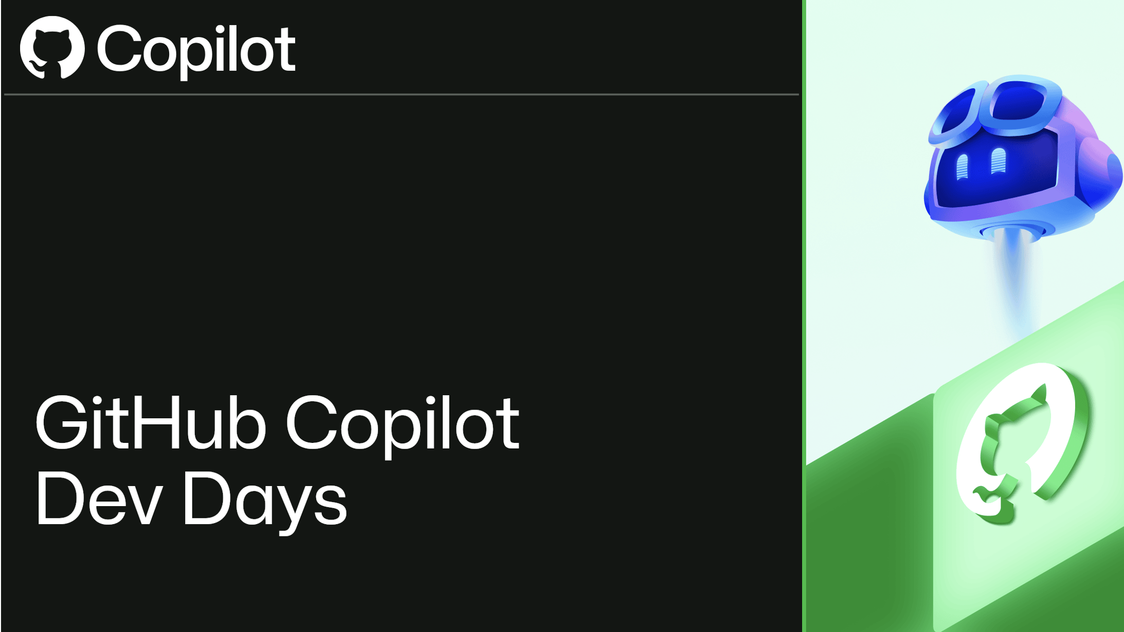 GitHub Copilot Dev Days