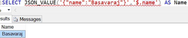 JSON_VALUE Sql Example 4 2