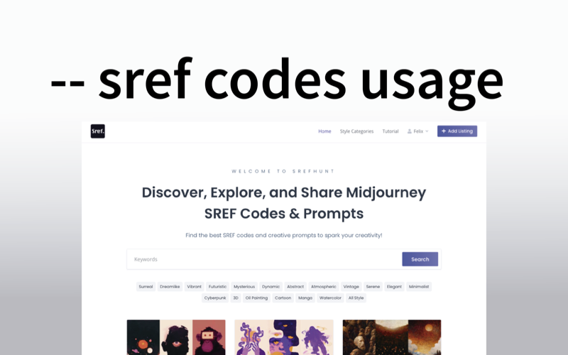 How to Use Midjourney SREF Code