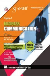 Shuchita Prakashan Model Scanner CSEET Paper - 1 Business Communication