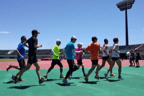 熊谷熱走会定例練習会