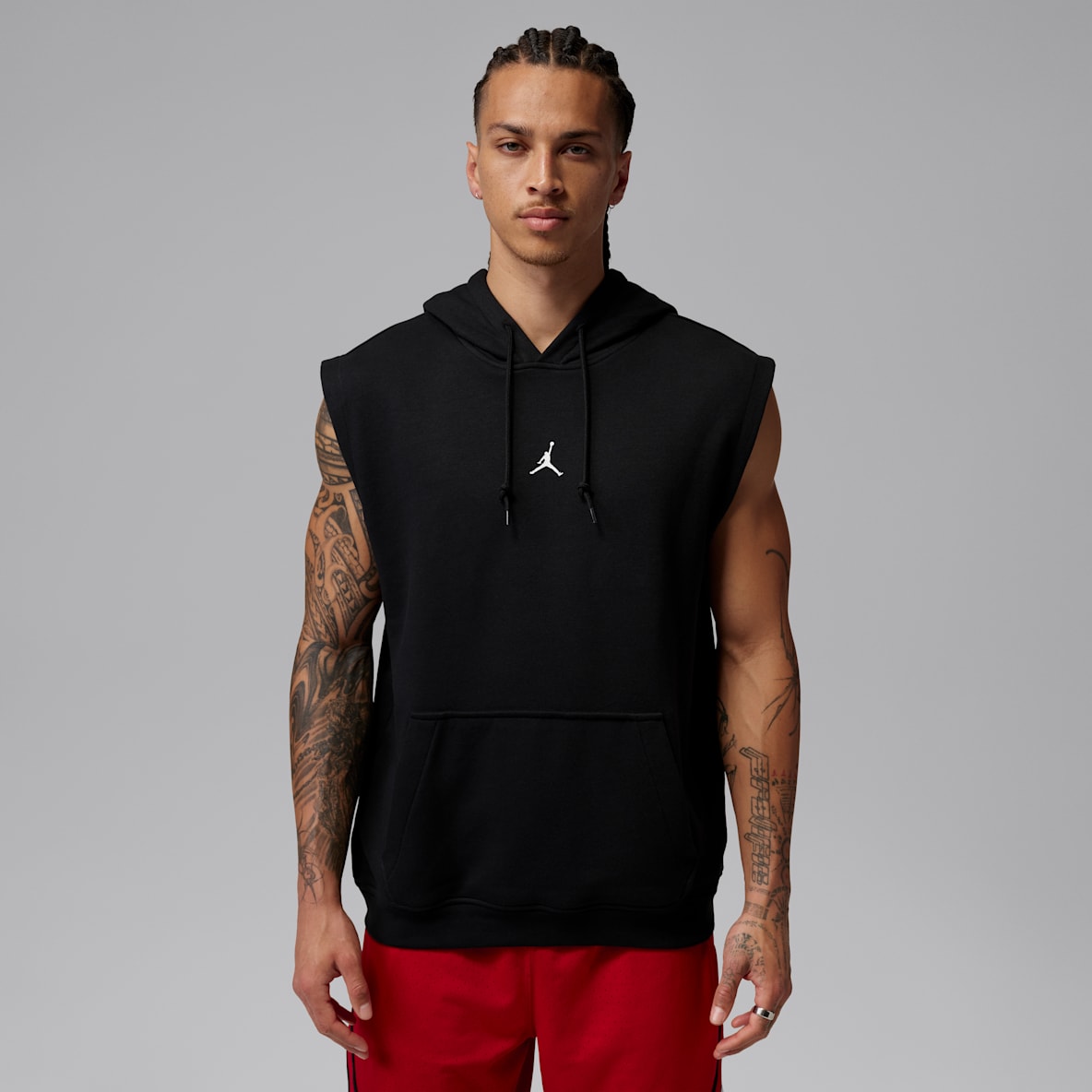 Jordan Sport Crossover Pánská mikina Dri-FIT s kapucí a bez rukávů