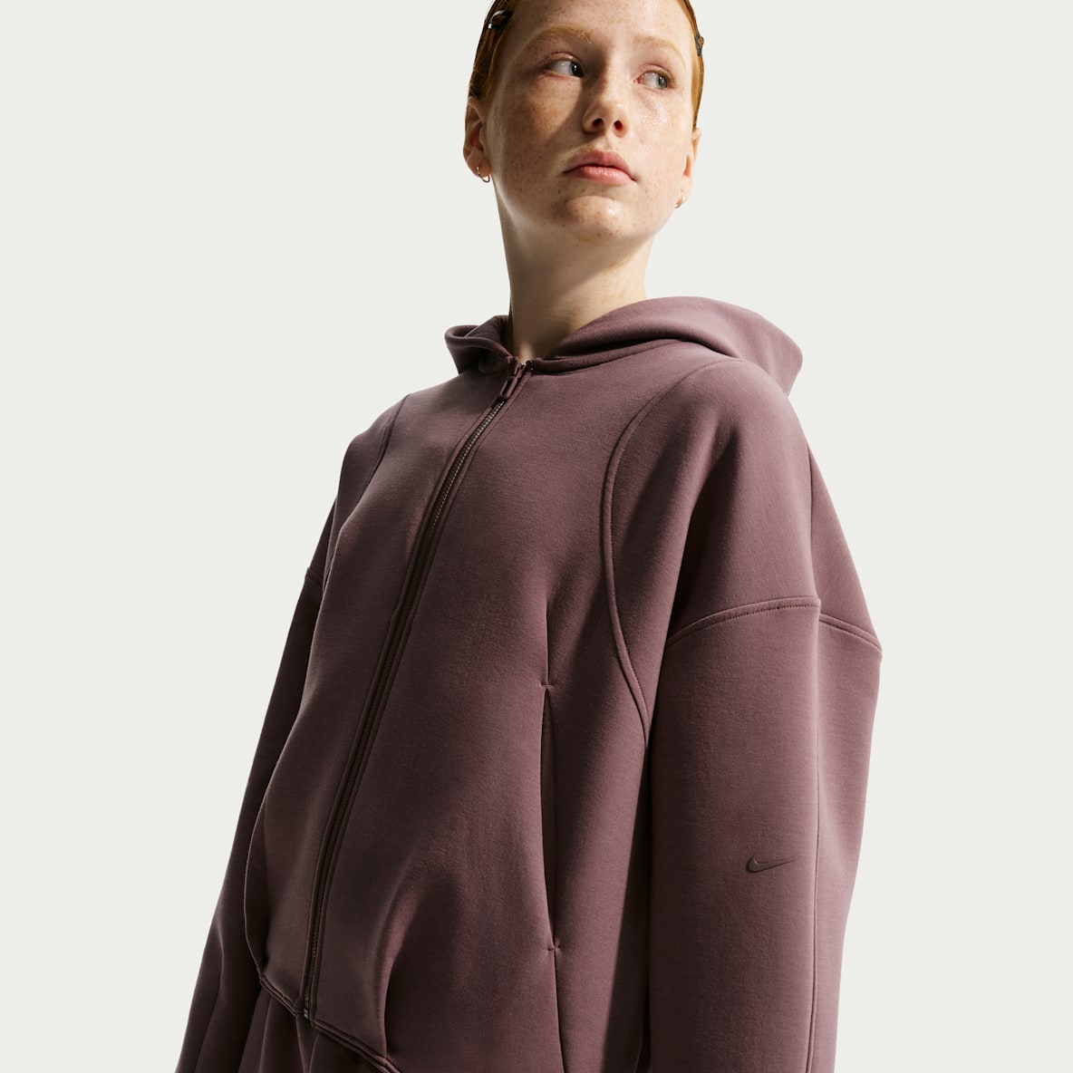 Nike MAVN Strick-Kapuzenjacke mit Therma-FIT-Technologie für Mädchen