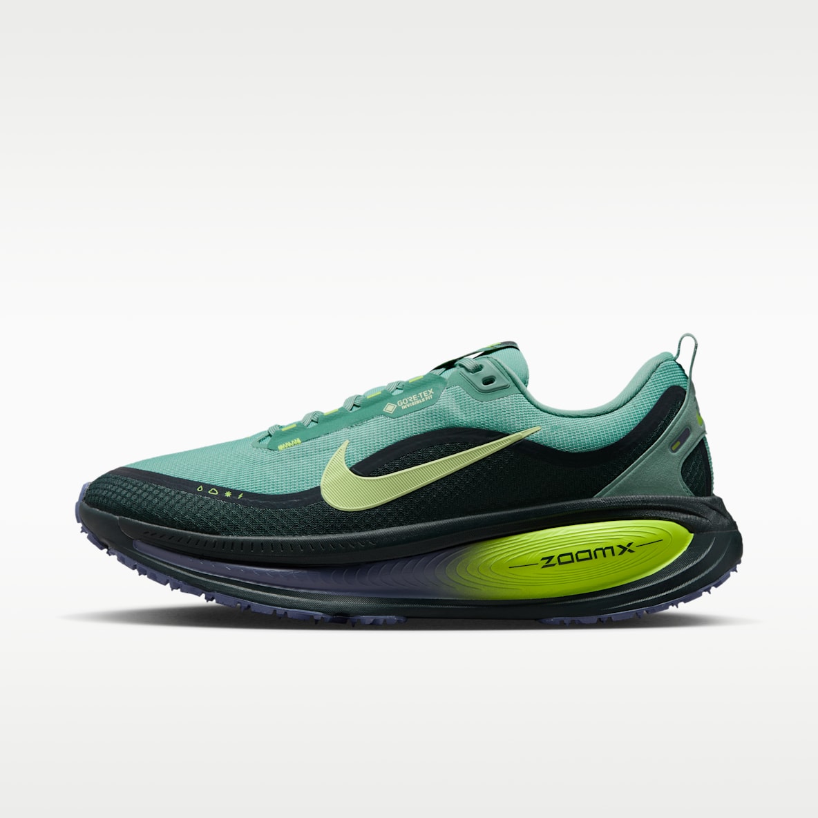 Nike Vomero 18 GORE-TEX Yansıtıcı Tasarımlı Vurgulara Sahip Su Geçirmez Erkek Yol Koşu Ayakkabısı