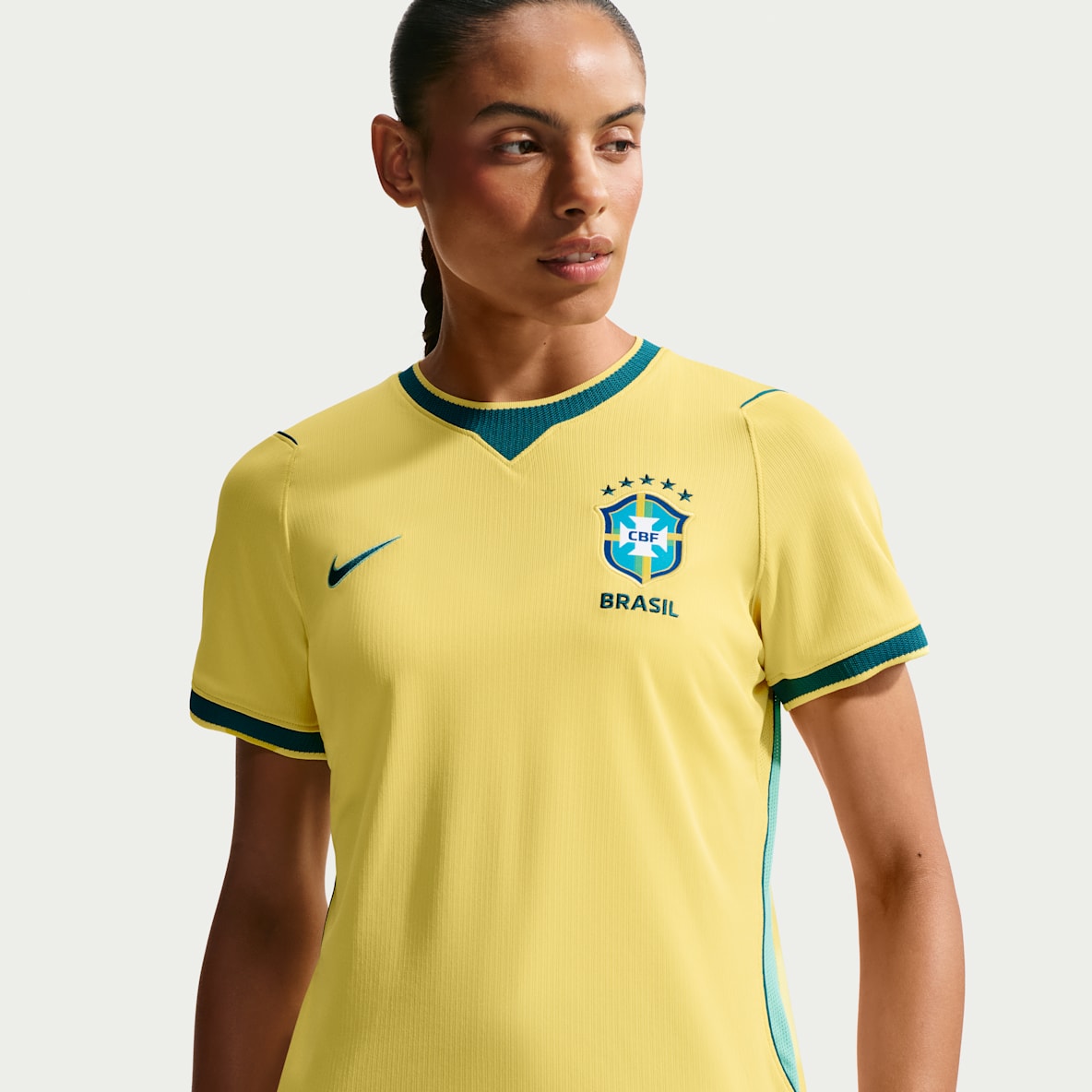 Brazil National Team 2026 Stadium Home Women's Nike Dri-FIT Football Shirt