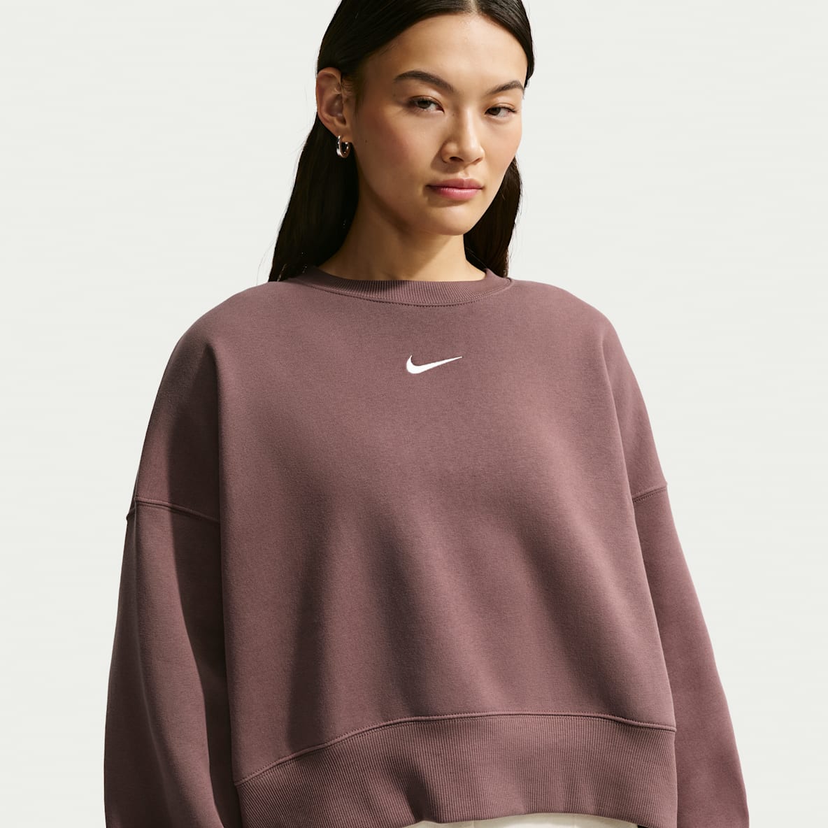 Nike Sportswear Phoenix Fleece Over-Oversized Rundhals-Sweatshirt für Damen