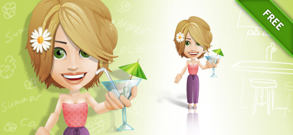 Chill Out Vector Chick