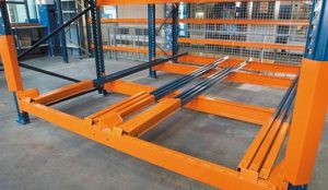 Push Back Pallet Racking