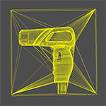 hair dryer stl file