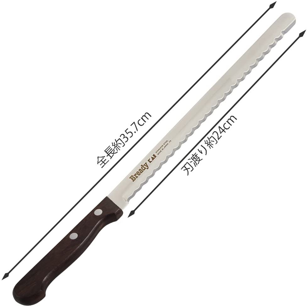 Kai House SELECT(カイハウスセレクト) 焼きたてパンのためのパン切り AC-5011 シルバーの商品画像2