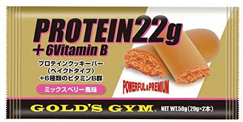 GOLD'S GYM(ゴールドジム) プロテインクッキーバー