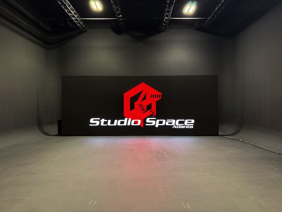 Studio Space Atlanta LED Wall studio stage