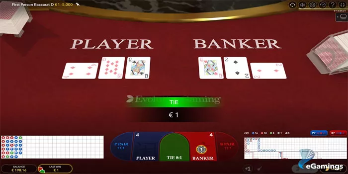 Strategi Bermain Casino Baccarat First Person
