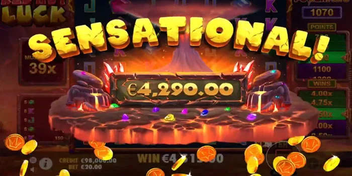 Simbol & Nilai Pembayaran Red Hot Luck