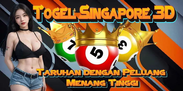 Togel Singapore 3D - Taruhan dengan Peluang Menang Tinggi