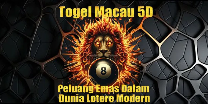 Togel Macau 5D - Peluang Emas Dalam Dunia Lotere Modern