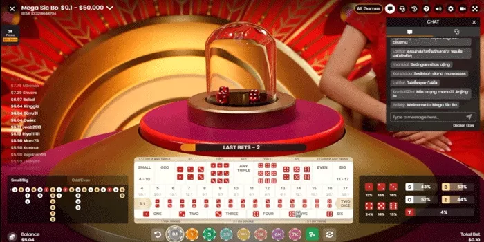 Strategi Bermain Mega Sic Bo Roulette