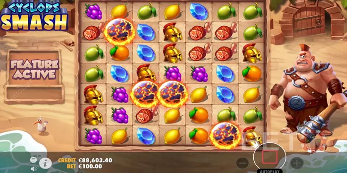 Pola Bermain Cyclops Smash™