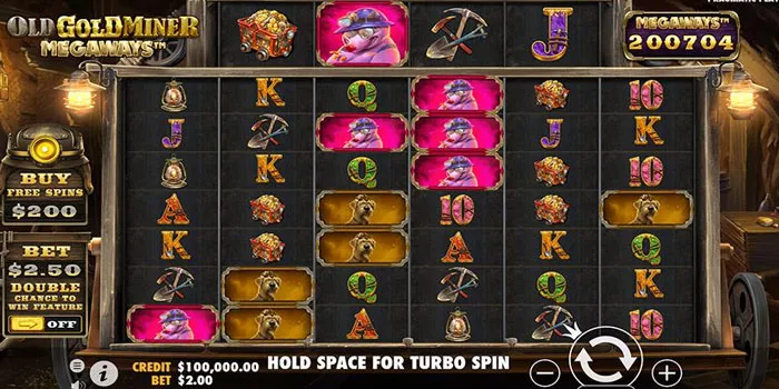 Trik Old Gold Miner Megaways
