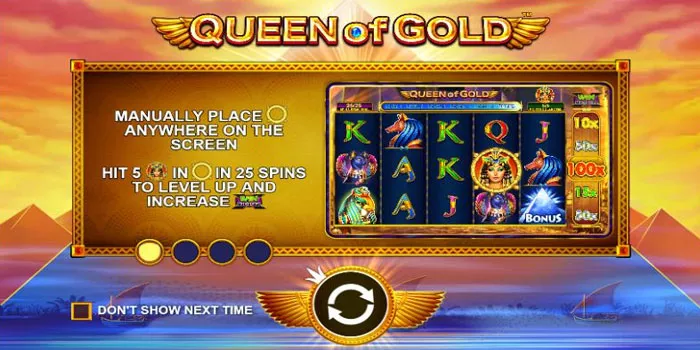 Optimalkan Taruhan Anda Slot Queen of Gold