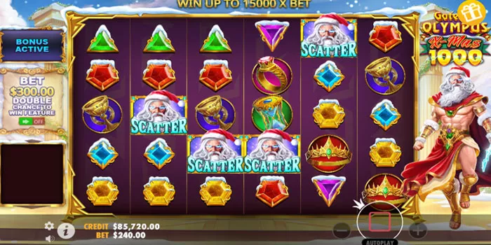 Slot Gates of Olympus Xmas 1000