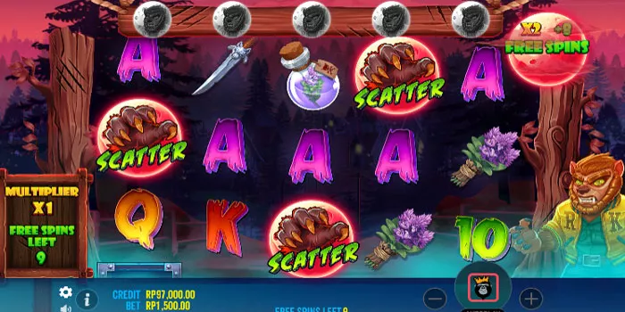 Slot Fangtastic Freespins