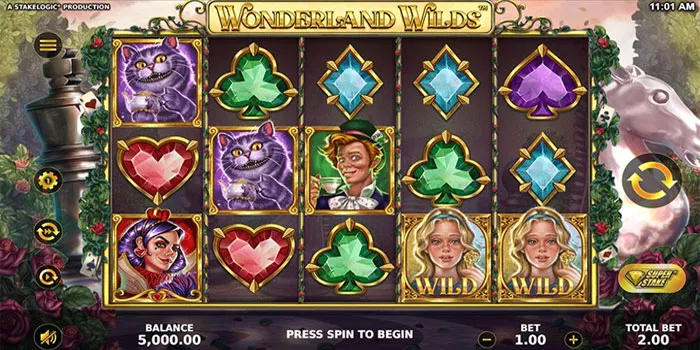 Keseruan Bermain Wonderland Wilds=