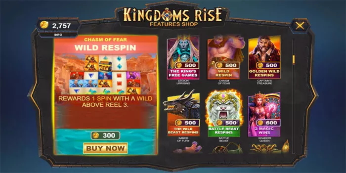 Keseruan Bermain Kingdoms Rise=