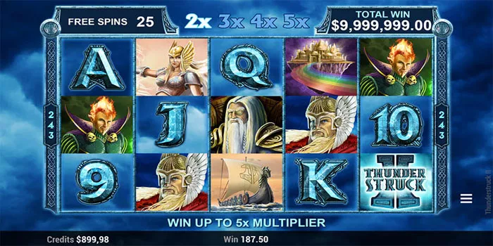 Keseruan Bermain Thunderstruck II